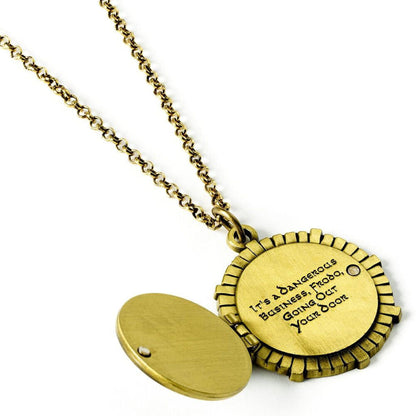 The Lord of The Rings Hobbit Door necklace Nerdscape