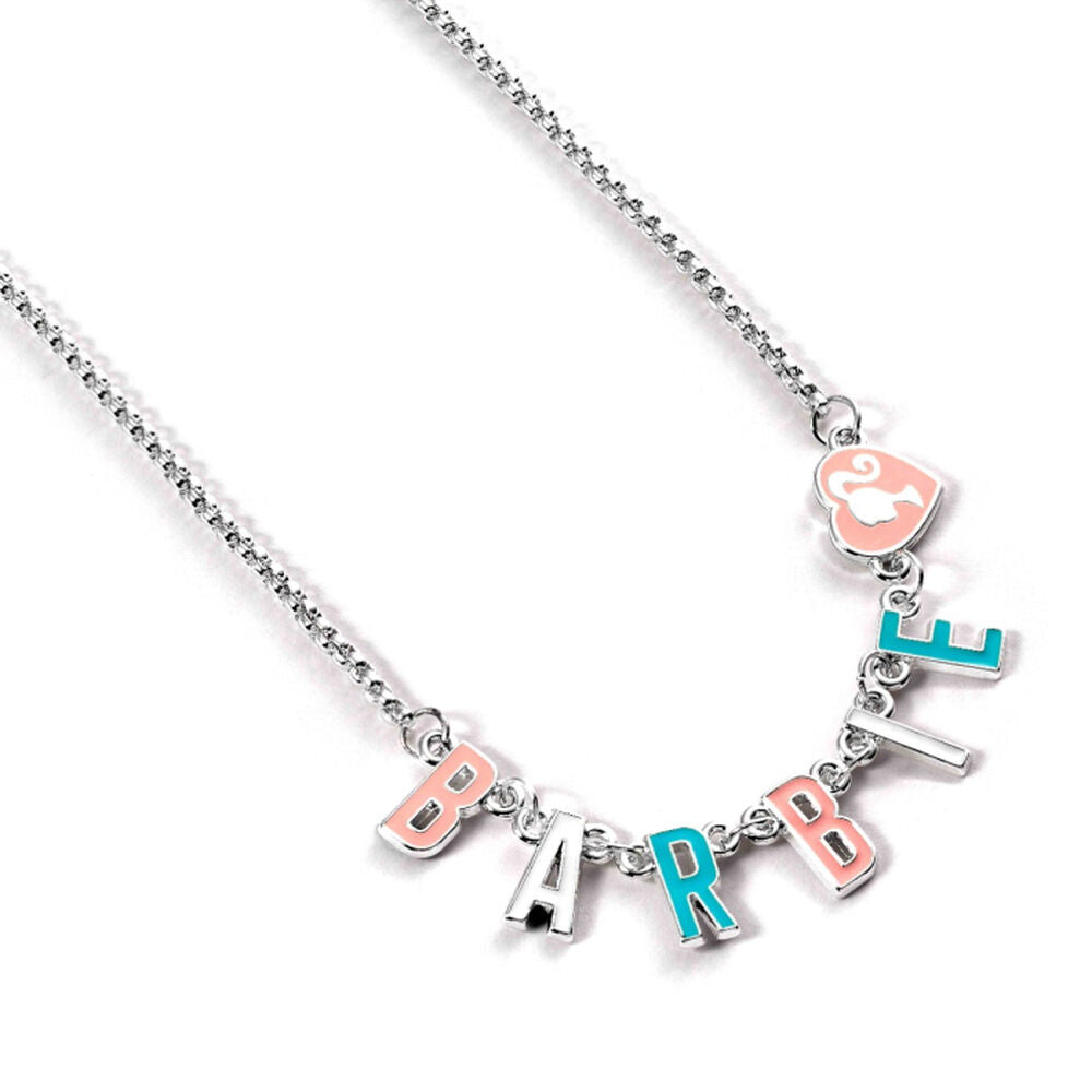 Barbie Letter Name necklace Nerdscape