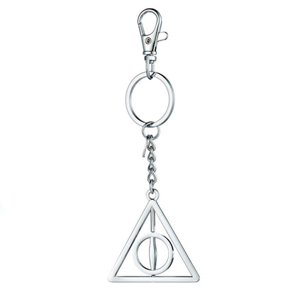 Harry Potter Deathly Hallows spinning keyring Nerdscape