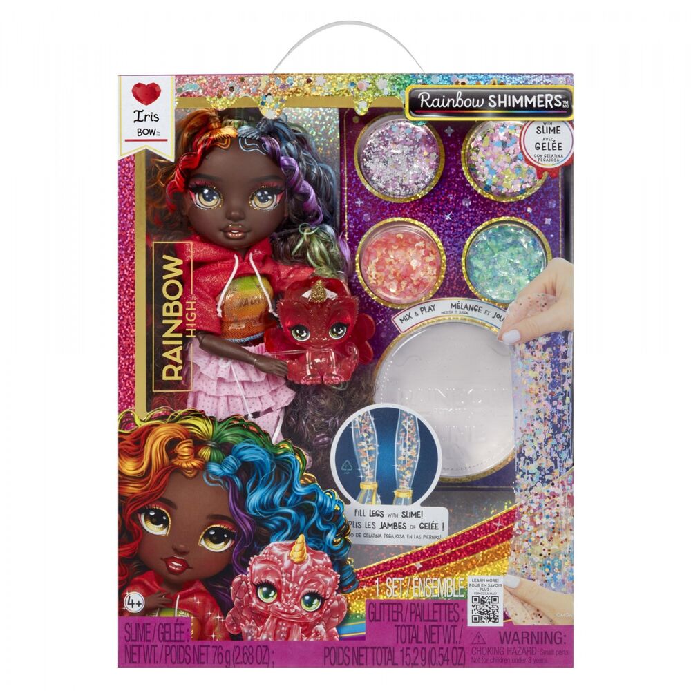 Rainbow High Rainbow Shimmers Feature Fantasy Iris doll Nerdscape