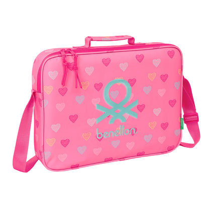 Benetton Heart school briefcase Nerdscape