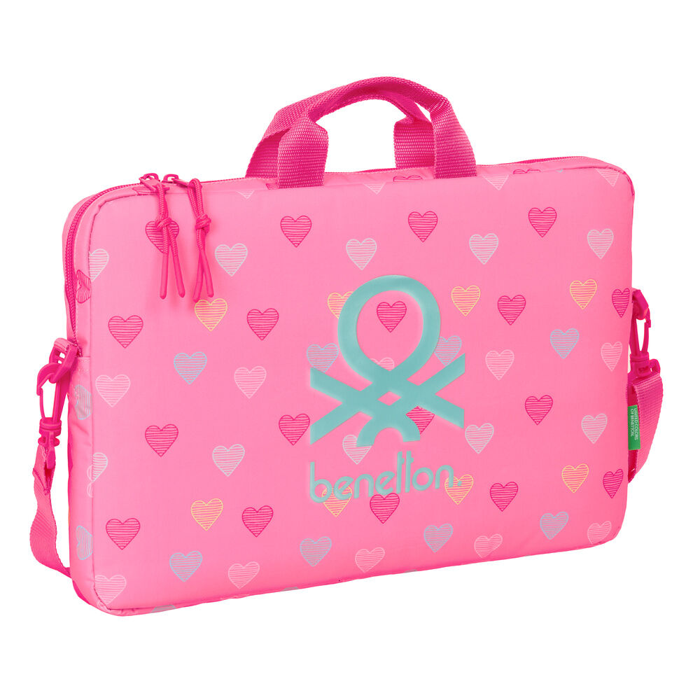 Benetton Heart laptop bag Nerdscape