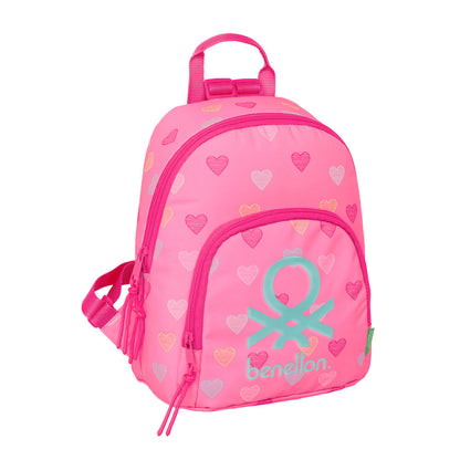 Benetton Heart backpack 30cm Nerdscape