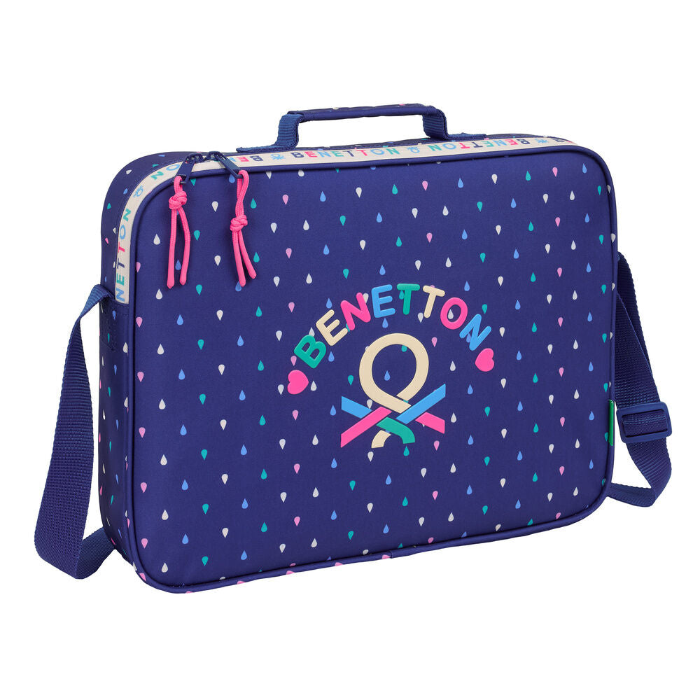 Benetton Drop school briefcase Nerdscape