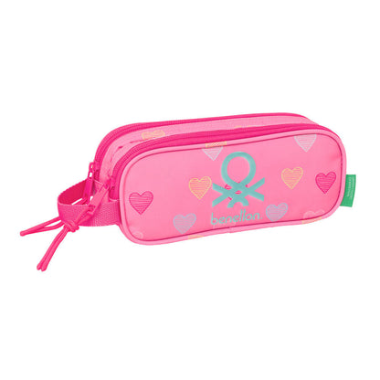Benetton Heart double pencil case Nerdscape