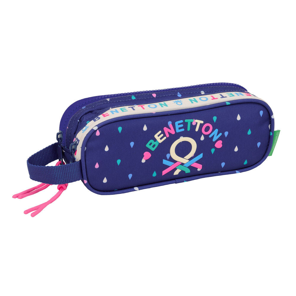 Benetton Drop double pencil case Nerdscape