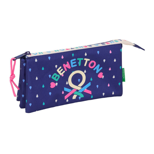 Benetton Drop triple pencil case Nerdscape