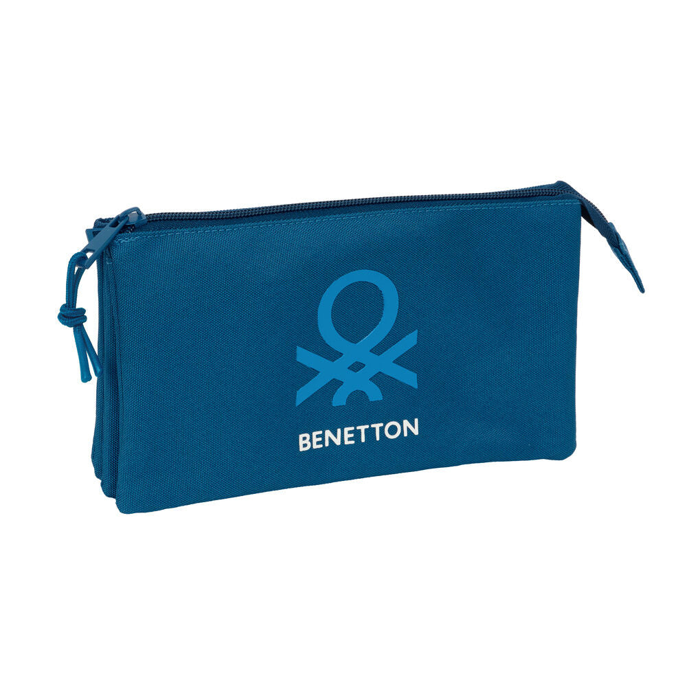 Benetton Marine triple pencil case Nerdscape