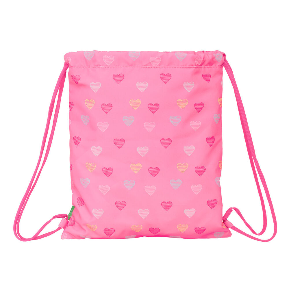 Benetton Heart gym bag Nerdscape