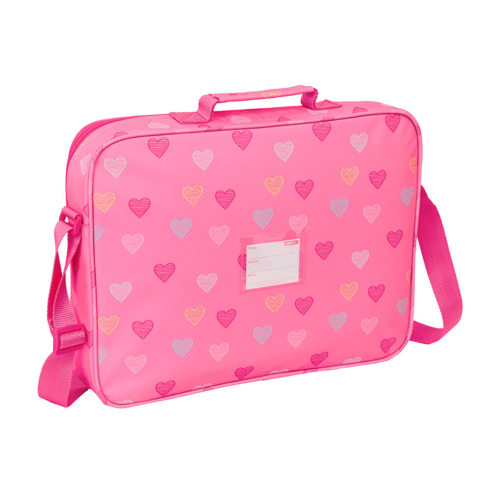 Benetton Heart school briefcase Nerdscape