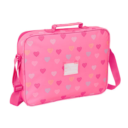 Benetton Heart school briefcase Nerdscape