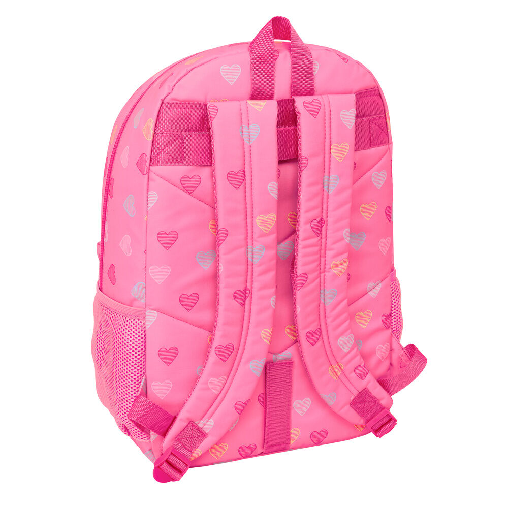 Benetton Heart adaptable backpack 46cm Nerdscape