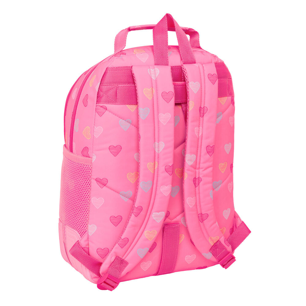 Benetton Heart adaptable backpack 42cm Nerdscape