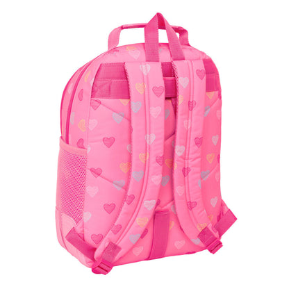Benetton Heart adaptable backpack 42cm Nerdscape