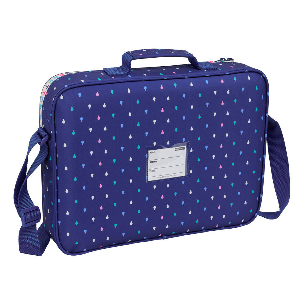 Benetton Drop school briefcase Nerdscape