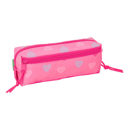 Benetton Heart triple pencil case Nerdscape