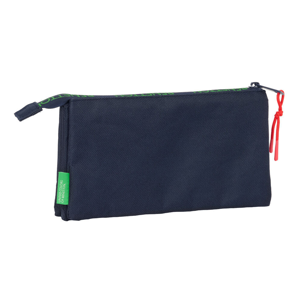 Benetton Together triple pencil case Nerdscape