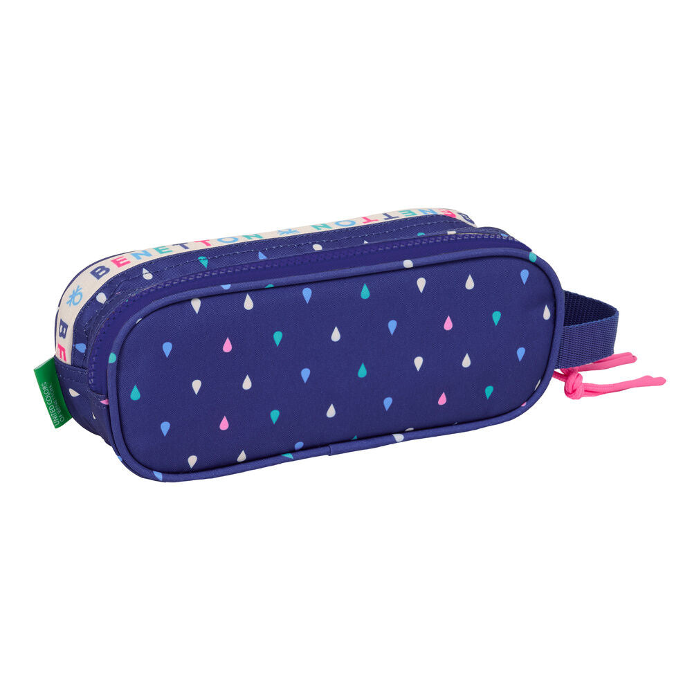 Benetton Drop double pencil case Nerdscape
