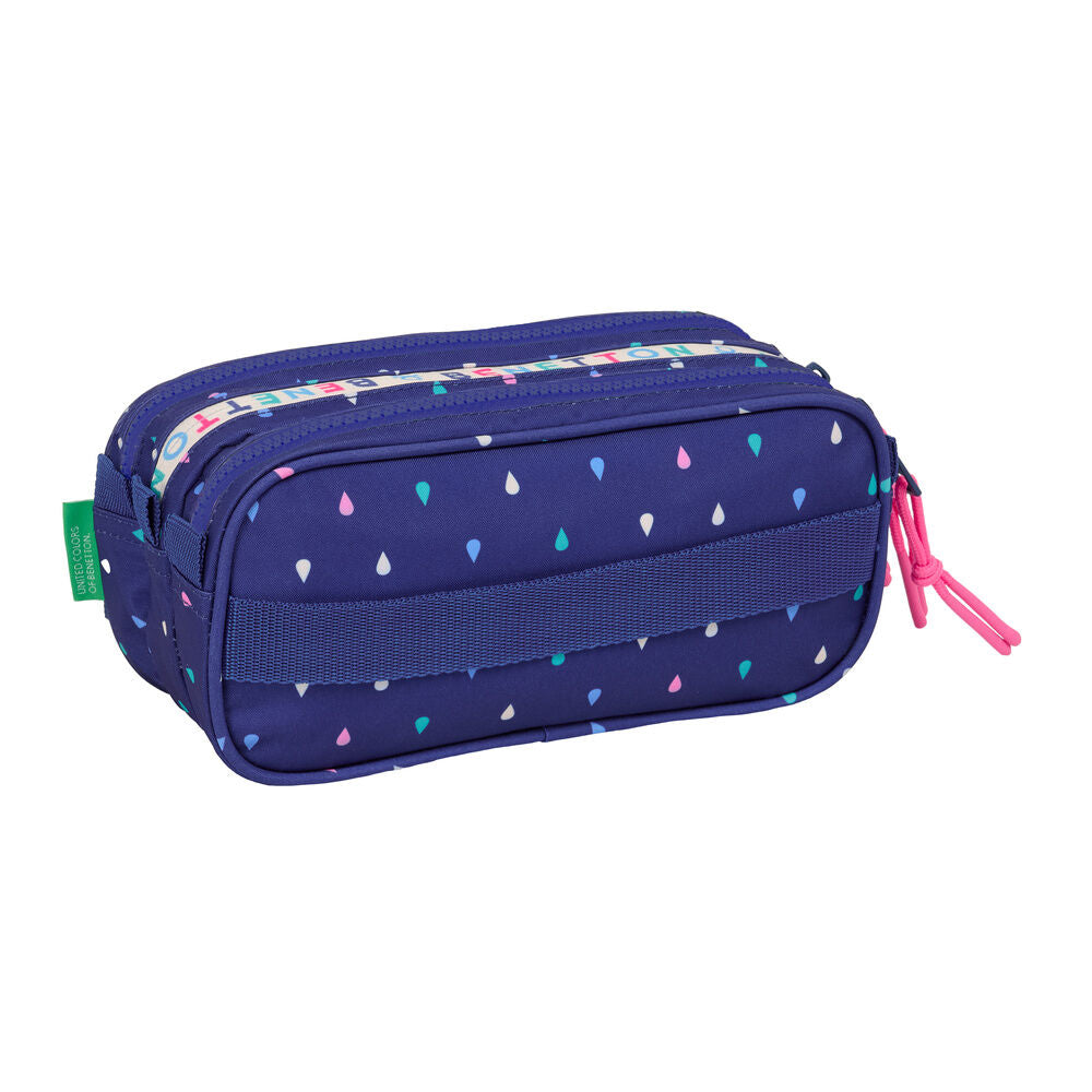 Benetton Drop triple pencil case Nerdscape