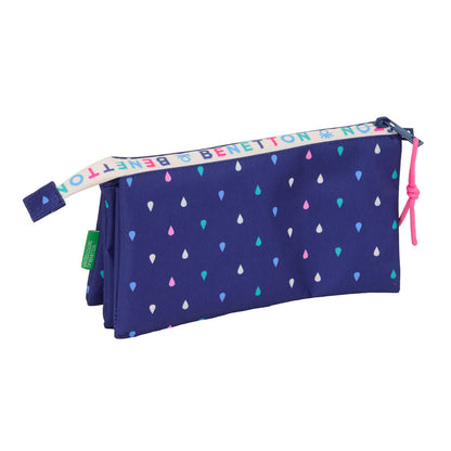 Benetton Drop triple pencil case Nerdscape