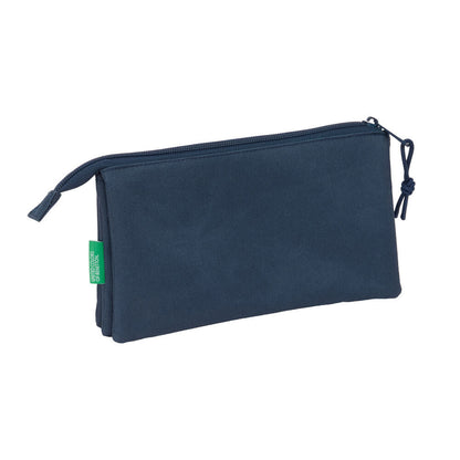 Benetton Anthracite triple pencil case Nerdscape
