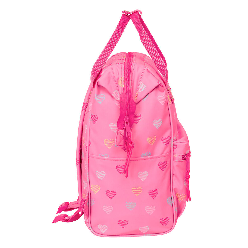 Benetton Heart laptop backpack 40cm Nerdscape