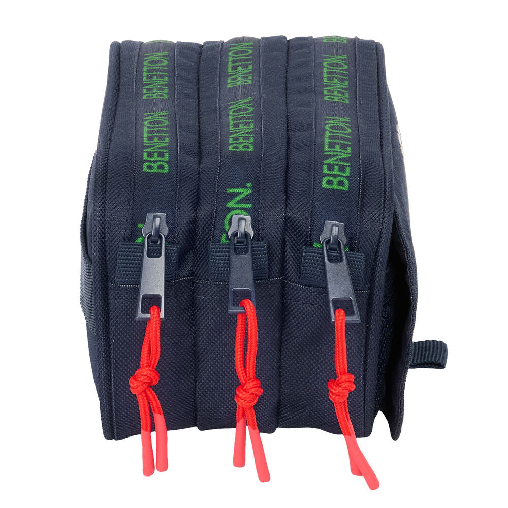 Benetton Together triple pencil case Nerdscape