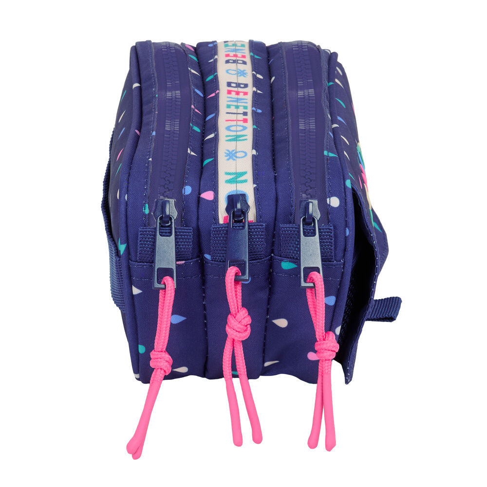 Benetton Drop triple pencil case Nerdscape