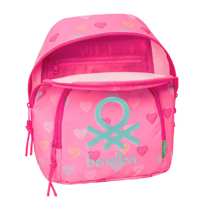 Benetton Heart backpack 30cm Nerdscape