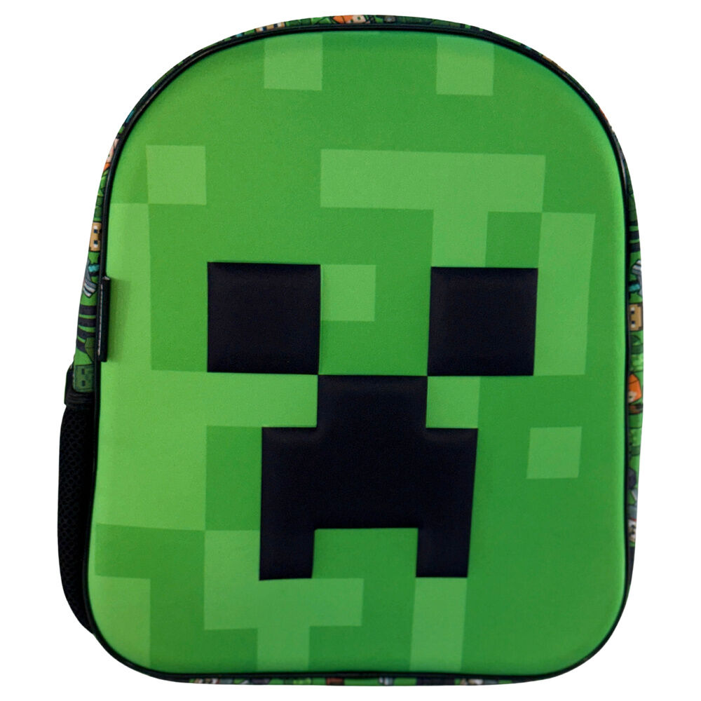 Minecraft Face 3D backpack 30cm Nerdscape
