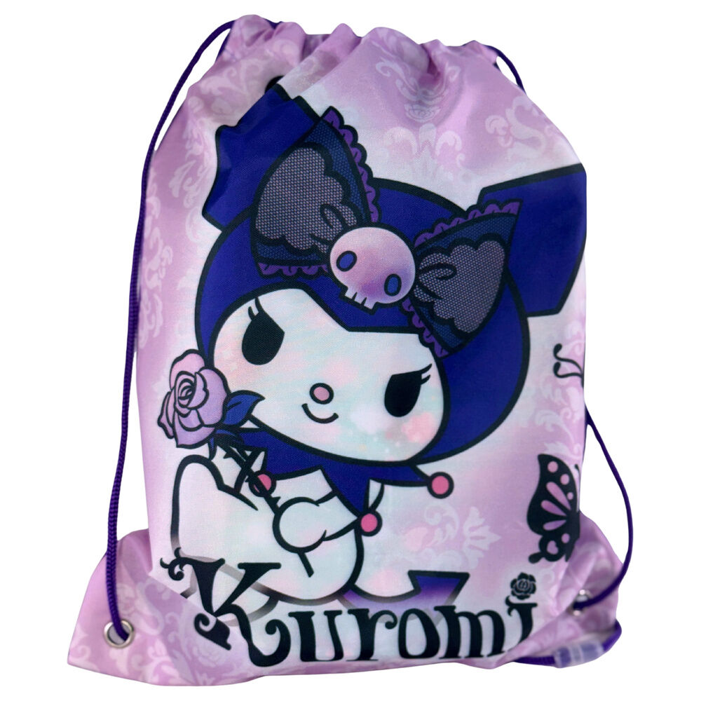 Hello Kitty Kuromi Purple lunch bag 30cm Nerdscape