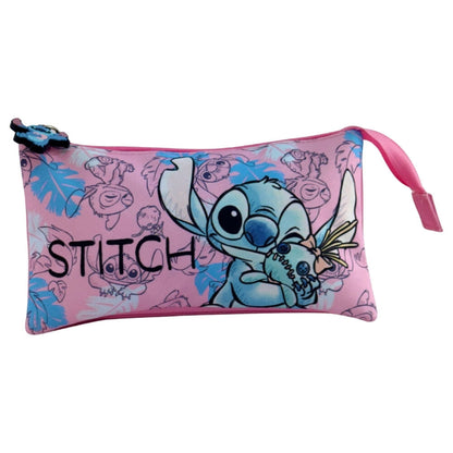 Disney Stitch Doll triple pencil case Nerdscape