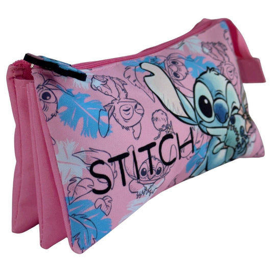 Disney Stitch Doll triple pencil case Nerdscape
