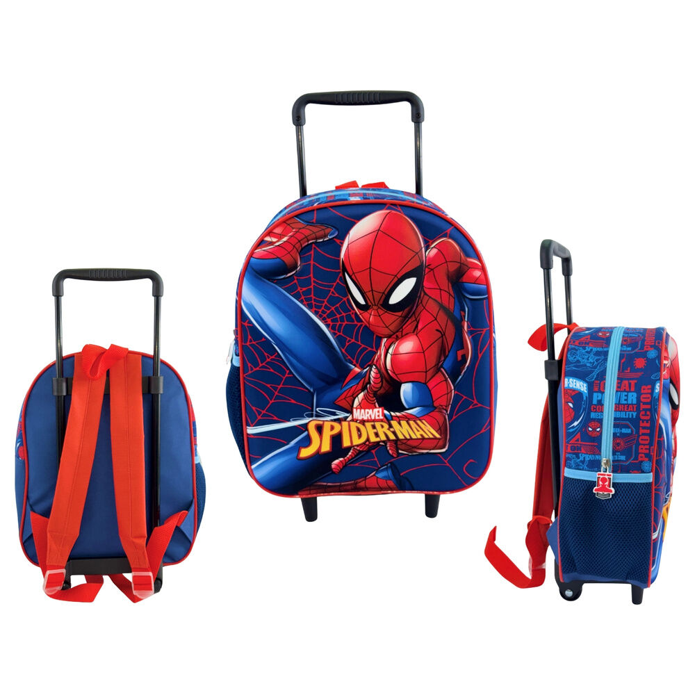 Marvel Spiderman Web 3D trolley 32cm Nerdscape