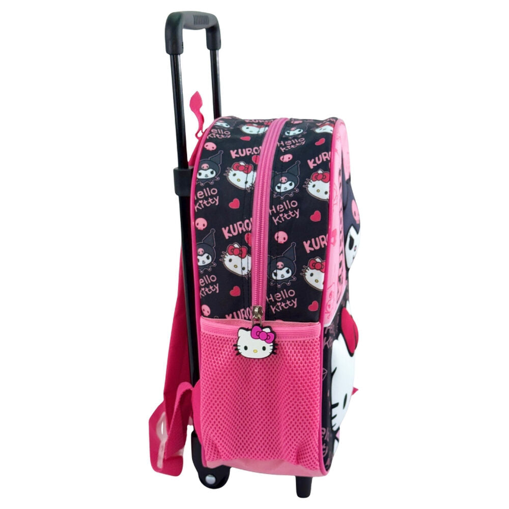 Hello Kitty & Kuromi trolley 32cm Nerdscape