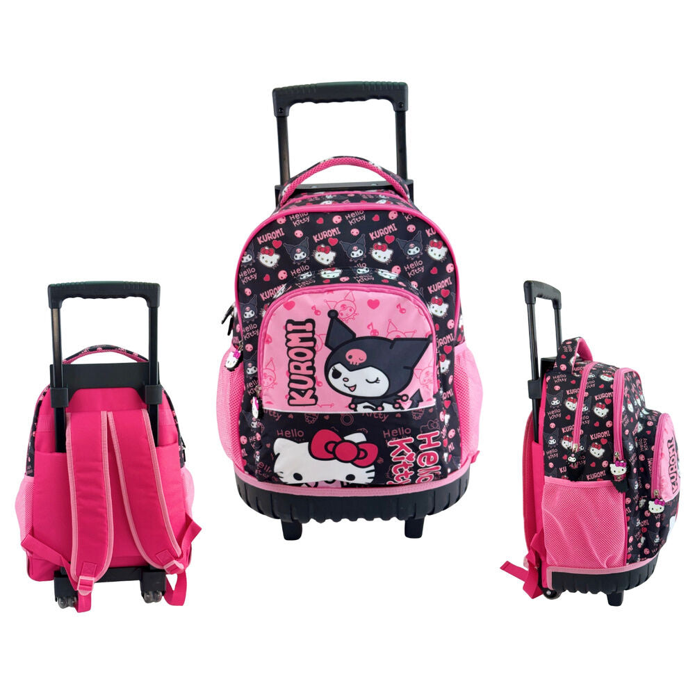 Hello Kitty & Kuromi trolley 44cm Nerdscape