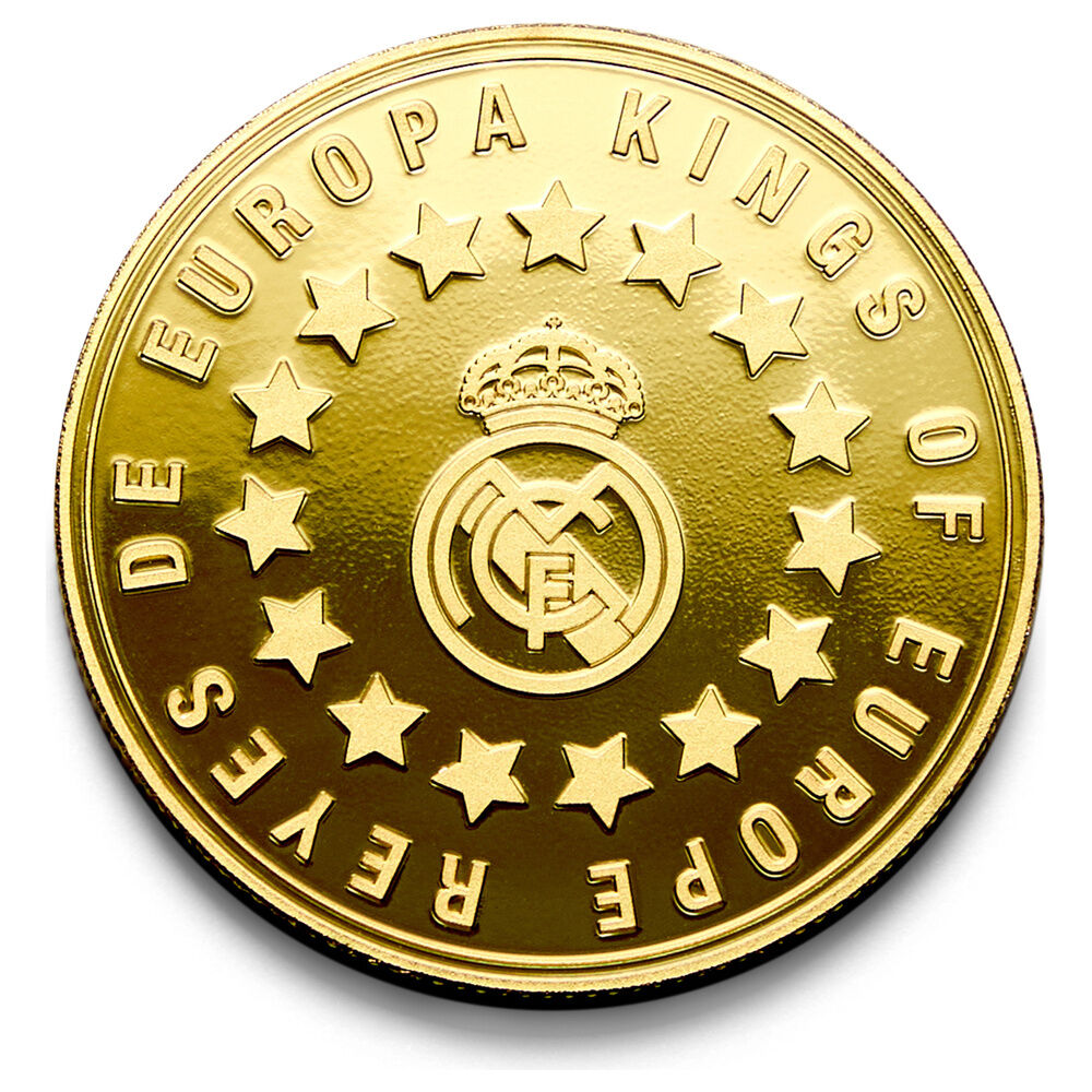 Real Madrid Kings of Europe coin Nerdscape