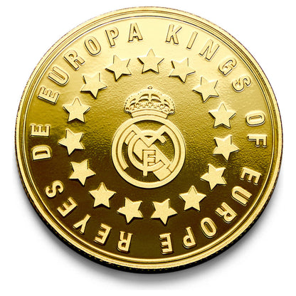 Real Madrid Kings of Europe coin Nerdscape