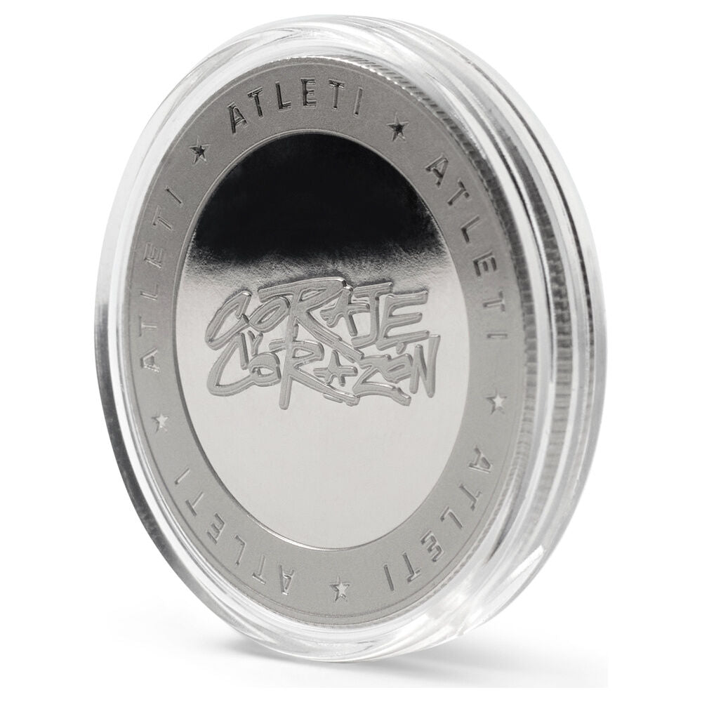 Atletico de Madrid Courage and Heart coin Nerdscape
