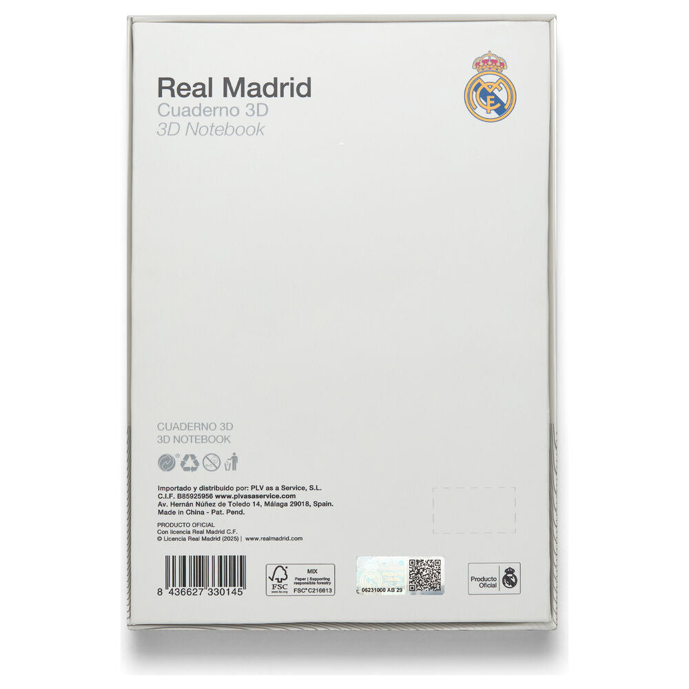 Real Madrid A6 notebook
