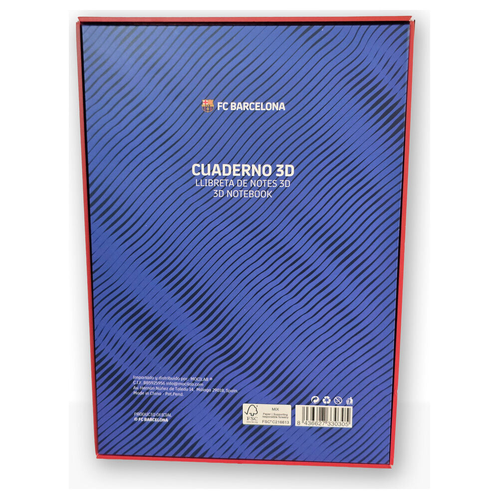 F.C. Barcelona A5 notebook Nerdscape