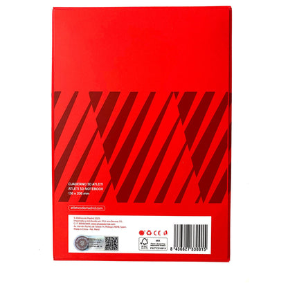 Atletico de Madrid A5 notebook Nerdscape