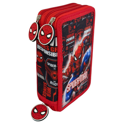 Marvel Spiderman Hero triple pencil case Nerdscape