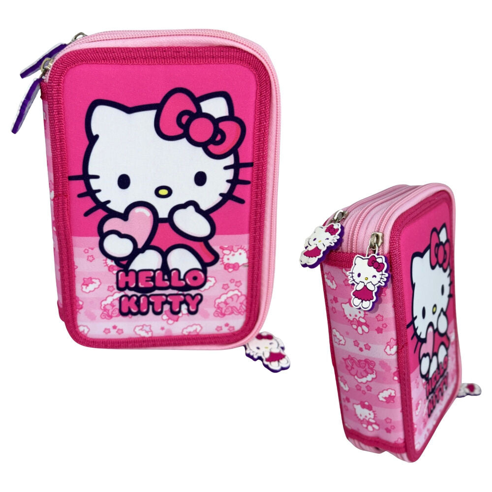 Hello Kitty triple pencil case Nerdscape