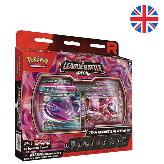 English Pokemon Rockets Mewtwo Ex League Battle Deck Blister of collectible cards Nerdscape