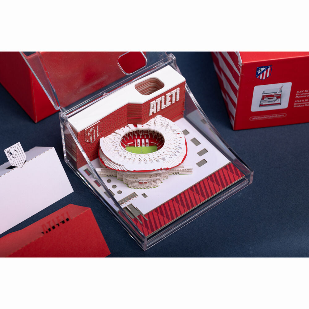 Atletico de Madrid Metropolitano 3D notebook Nerdscape