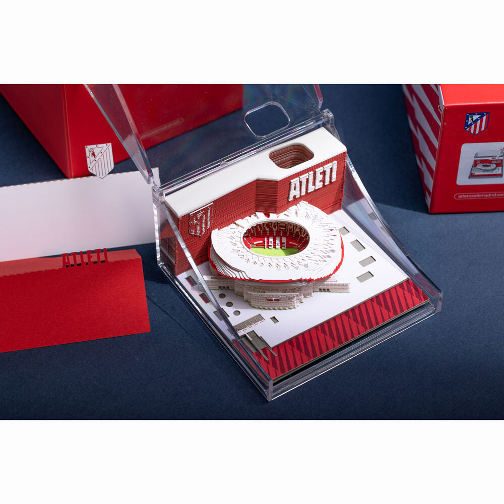 Atletico de Madrid Metropolitano 3D notebook Nerdscape