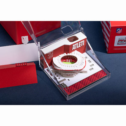Atletico de Madrid Metropolitano 3D notebook Nerdscape