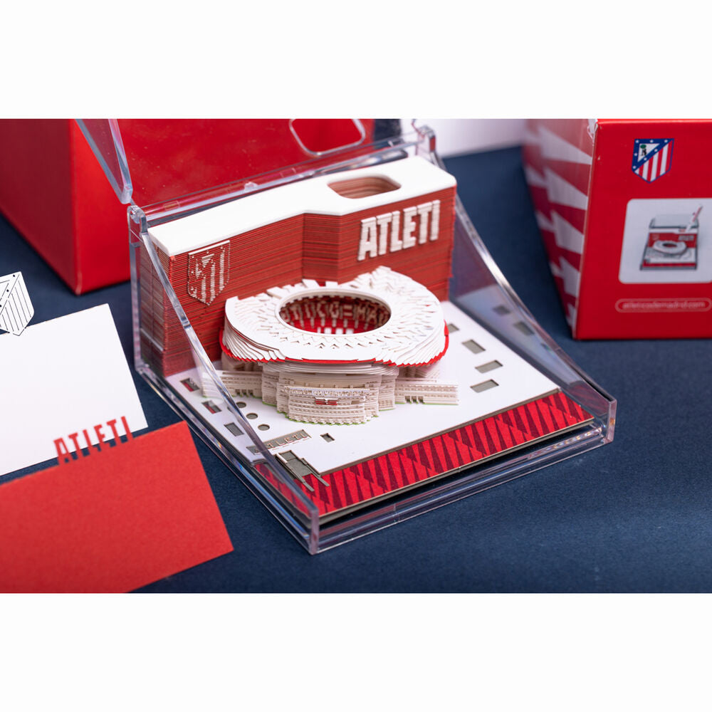Atletico de Madrid Metropolitano 3D notebook Nerdscape
