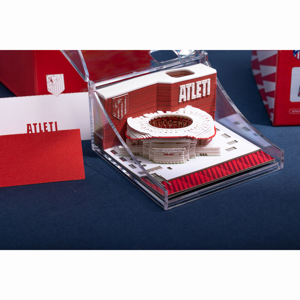 Atletico de Madrid Metropolitano 3D notebook Nerdscape